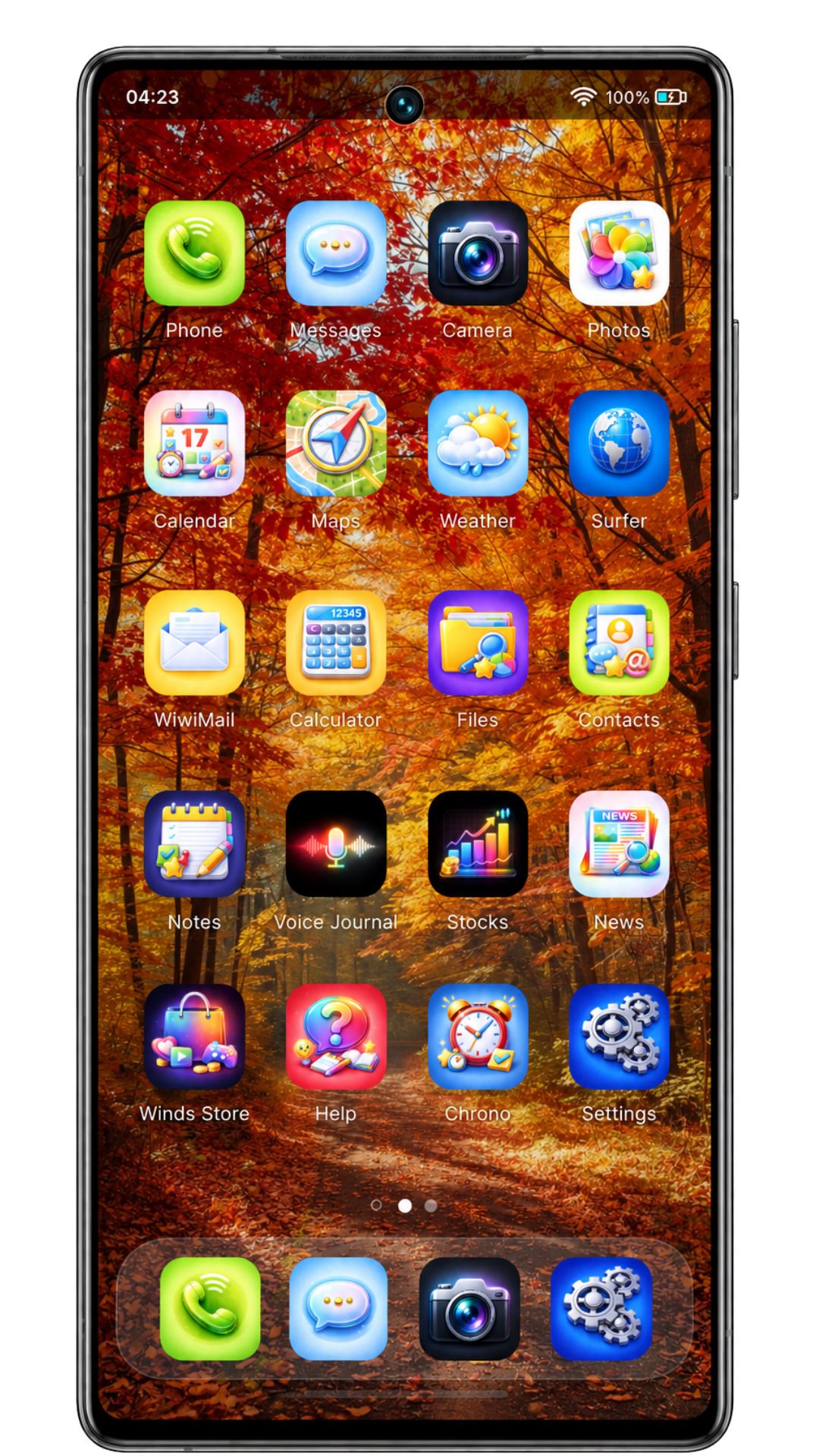 WindsForLife Home Screen
